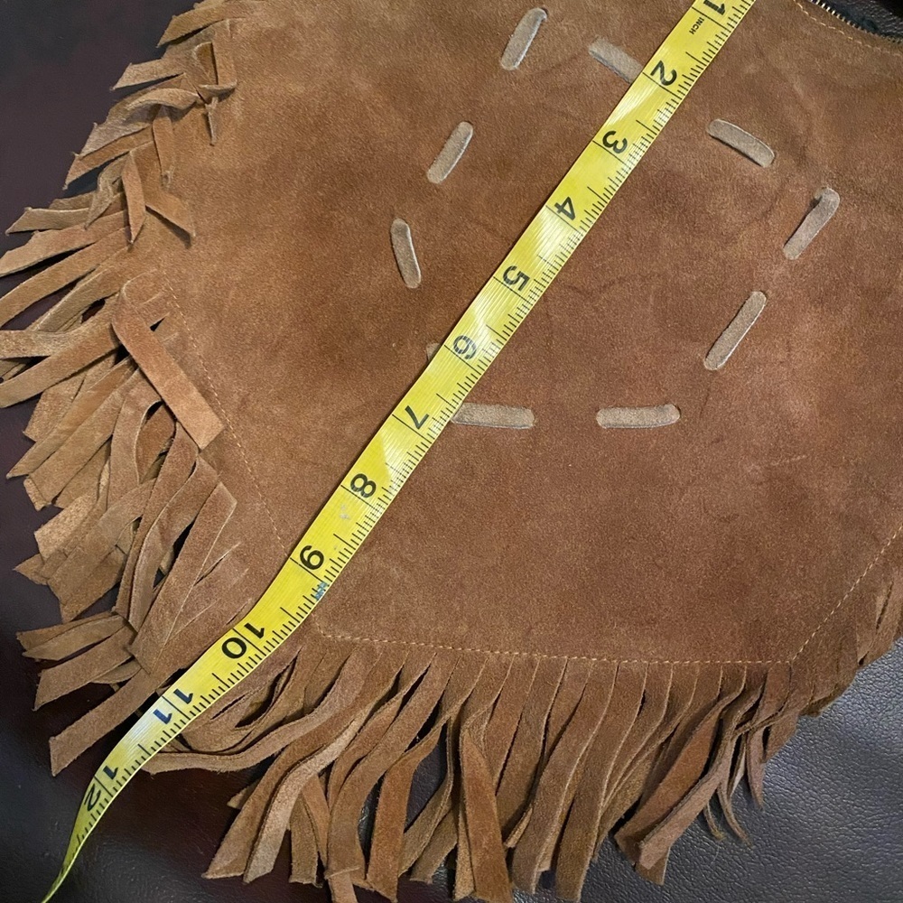 Suede fringe bag - Picture 7 of 8